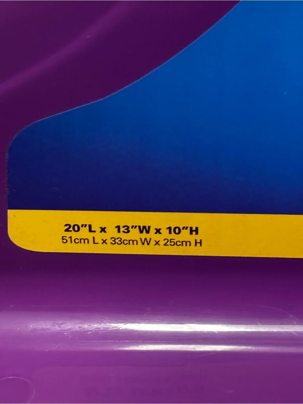 Super Pet Small Animal Large Purple Hi-Corner Litter Pan
